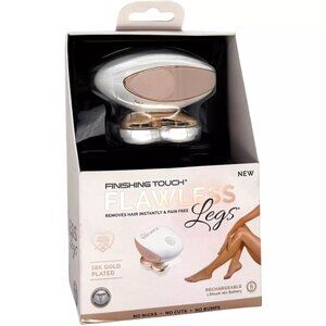 Finishing Touch Flawless Legs 18K Gold Plated Rechargeable Electric Razor
